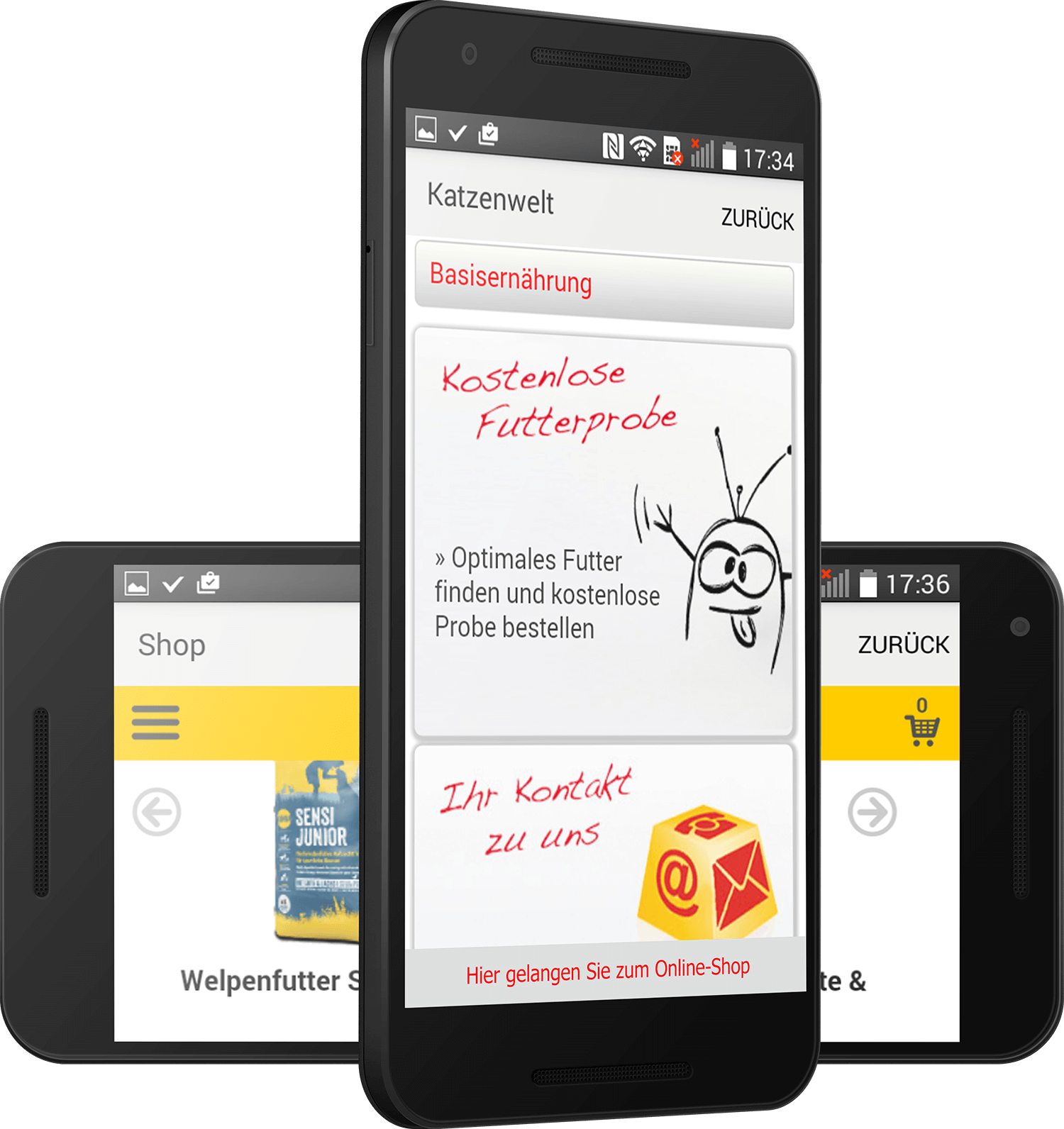 Mobile Tiernahrung